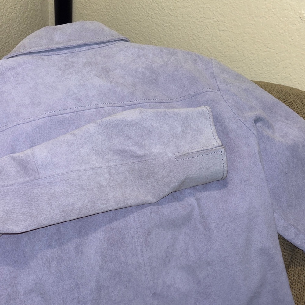 Pendleton Women's Light Purple Button-Up Blazer - image 3